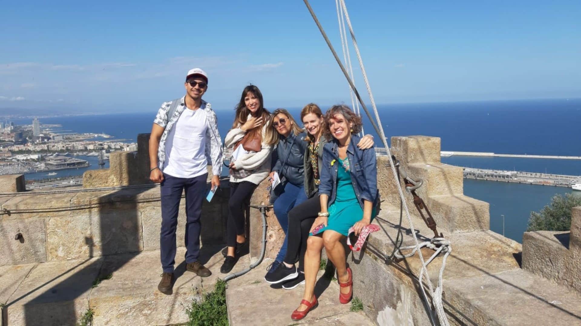 Barcelona Old Town and Sky Views with Montjuic Castle and Cable Car Private Tour - In out Barcelona Tours